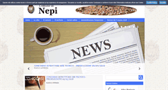 Desktop Screenshot of comune.nepi.vt.it