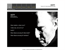 Tablet Screenshot of nepi.net
